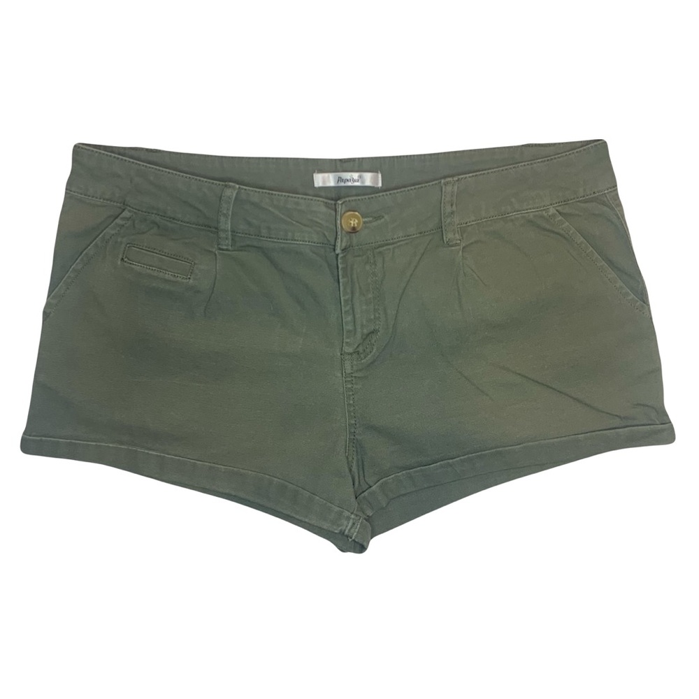 Papaya Olive Green Women’s Jean Shorts Size L